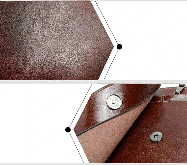 Mochila Feminina de Couro Legítimo BelaMujer