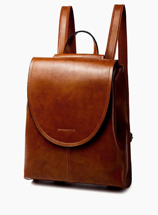 Mochila Feminina de Couro Vintage Bettie